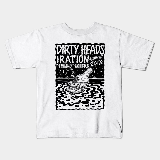 Dirty Heads Iration Kids T-Shirt by tosleep